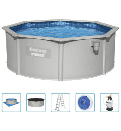 Bestway Piscine encadrée hors sol ronde Hydrium 360x120 cm