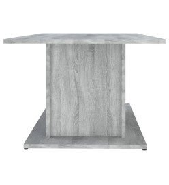 Table basse Sonoma gris 102x55,5x40 cm Aggloméré