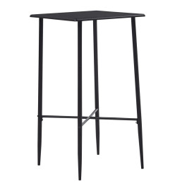 Ensemble de bar 5 pcs Plastique Noir