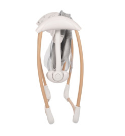 Bo Jungle Transat pour bébé portable Dolphy Naturel et blanc pur