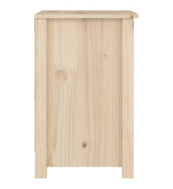 Tables de chevet 2 pcs 40x35x55 cm Bois de pin solide