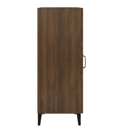 Buffet Chêne marron 34,5x34x90 cm Bois d'ingénierie