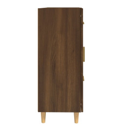 Buffet Chêne marron 69,5x34x90 cm Bois d'ingénierie