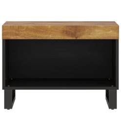 Meuble TV 60x33x43,5 cm bois massif de manguier