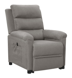 Fauteuil Gris clair Tissu