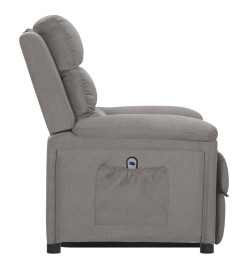 Fauteuil Gris clair Tissu