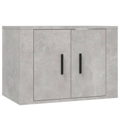 Ensemble de meubles TV 5 pcs Gris béton Bois d'ingénierie