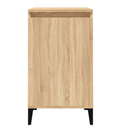 Table de chevet chêne sonoma 40x35x70 cm bois d'ingénierie