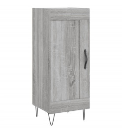 Buffet haut Sonoma gris 34,5x34x180 cm Bois d'ingénierie