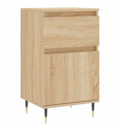 Buffets 2 pcs chêne sonoma 40x35x70 cm bois d'ingénierie