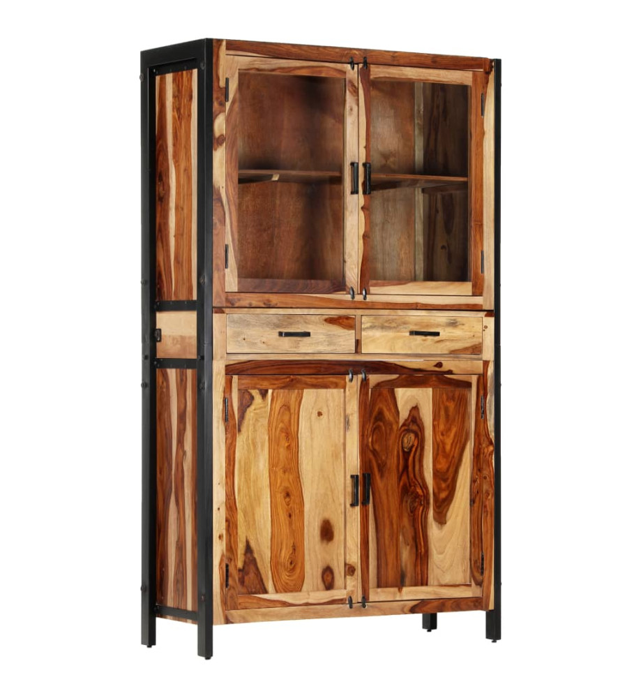 Buffet 100x40x175 cm Bois massif de Sesham