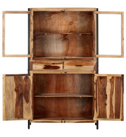 Buffet 100x40x175 cm Bois massif de Sesham