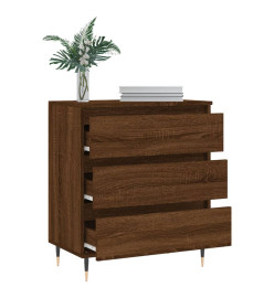 Buffet Chêne marron 60x35x70 cm Bois d'ingénierie