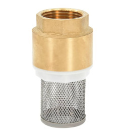 Tuyau d'aspiration avec raccords en laiton vert 1,1" 25 m PVC
