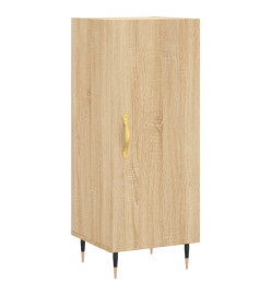 Buffet Chêne sonoma 34,5x34x90 cm Bois d'ingénierie