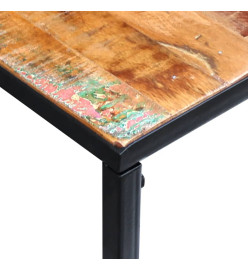 Table console Bois de récupération massif 110 x 35 x 76 cm