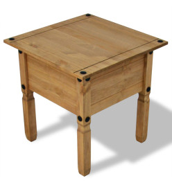 Table d'appoint Pin mexicain Gamme Corona 53,5 x 53,5 x 55 cm