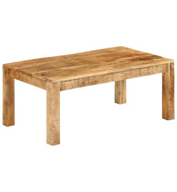 Table basse 100x55x40 cm bois de manguier massif