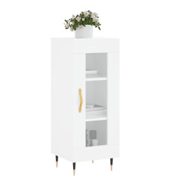 Buffet blanc 34,5x34x90 cm bois d'ingénierie