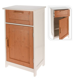 Bathroom Solutions Armoire avec porte et tiroir MDF