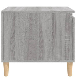 Table basse Sonoma gris 100x50x45 cm Bois d'ingénierie