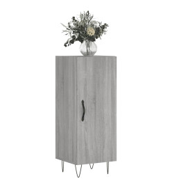 Buffet Sonoma gris 34,5x34x90 cm Bois d'ingénierie