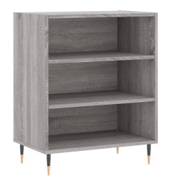 Buffet sonoma gris 57x35x70 cm bois d'ingénierie