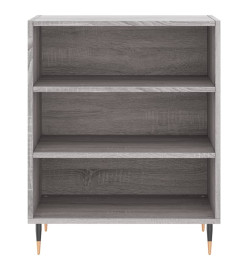 Buffet sonoma gris 57x35x70 cm bois d'ingénierie