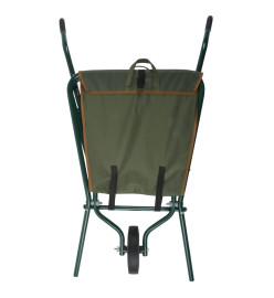 Esschert Design Brouette pliable Vert GT138