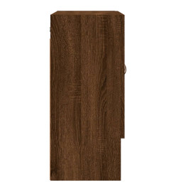 Armoire murale chêne marron 60x31x70 cm bois d'ingénierie