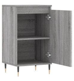 Buffets 2 pcs sonoma gris 40x35x70 cm bois d'ingénierie