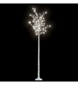 Sapin de Noël 200 LED blanc froid Saule 2,2 m Int/Ext