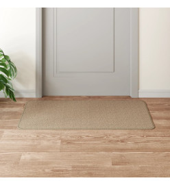 Tapis de couloir aspect sisal sable 50x100 cm