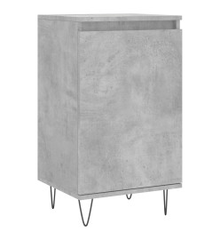 Buffets 2 pcs gris béton 40x35x70 cm bois d'ingénierie