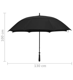 Parapluie Noir 130 cm