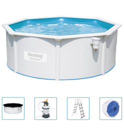 Bestway Piscine encadrée hors sol ronde Hydrium 360x120 cm