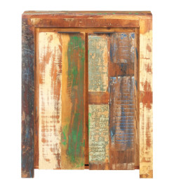 Buffet 59x33x75 cm Bois de récupération solide