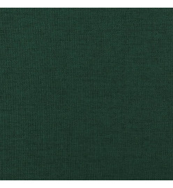 Panneaux muraux 12 pcs Vert foncé 90x15 cm Tissu 1,62 m²