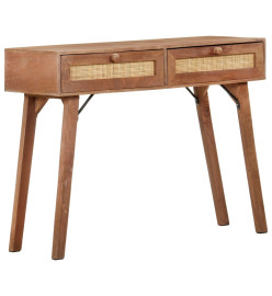 Table console 100x35x76 cm Bois de manguier massif