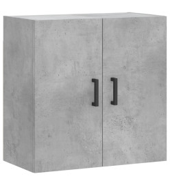 Armoire murale gris béton 60x31x60 cm bois d'ingénierie