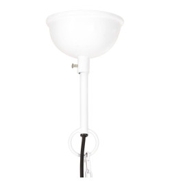 Lampe suspendue industrielle 25 W Blanc Rond 40 cm E27