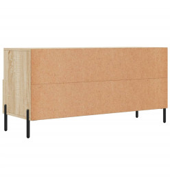 Meuble TV chêne sonoma 102x36x50 cm bois d'ingénierie