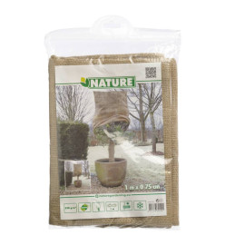 Nature Housse de jute d'hiver 230 g/m² Naturel 0,75x1 m