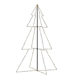 Arbre de Noël cône 240 LED d'intérieur/d'extérieur 118x180 cm