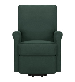 Fauteuil Vert foncé Tissu