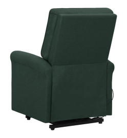 Fauteuil Vert foncé Tissu