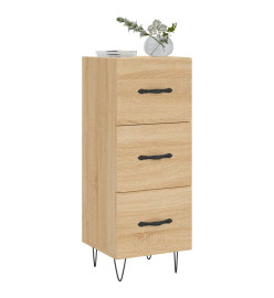 Buffet Chêne sonoma 34,5x34x90 cm Bois d'ingénierie