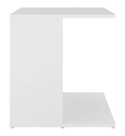 Table d'appoint Blanc 45x45x48 cm Aggloméré