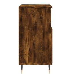 Buffet Chêne fumé 60x35x70 cm Bois d'ingénierie