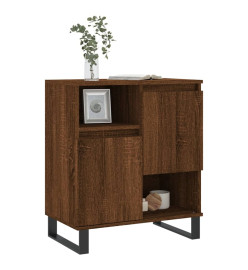 Buffet Chêne marron 60x35x70 cm Bois d'ingénierie